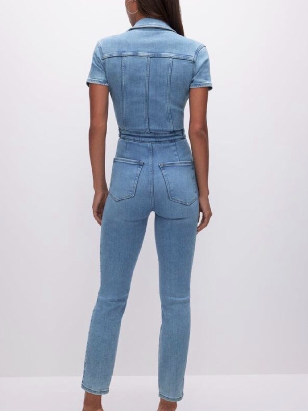 Good American Denim Jumpsuit- Size M - Picture 4 of 15